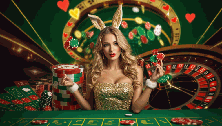 Imagem promocional da plataforma oficial do cassino